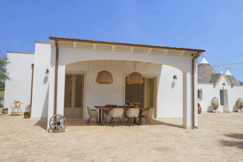 cene aperto trulli greta casa vacanze puglia